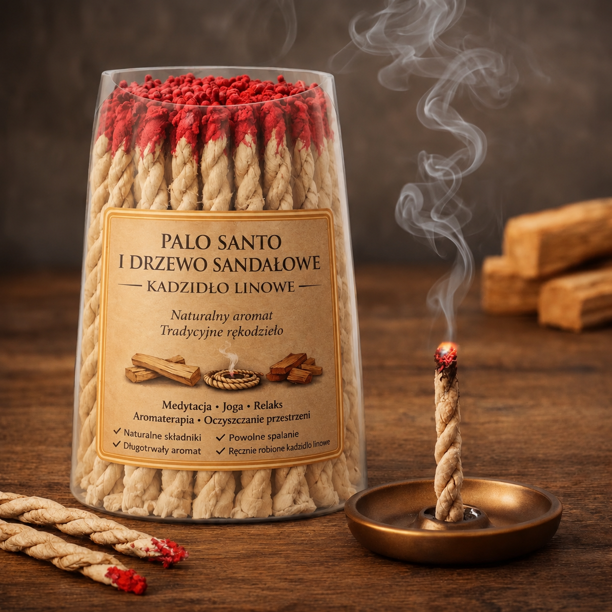 Patyczki Palo Santo EzoFlow - zestaw 5 sztuk